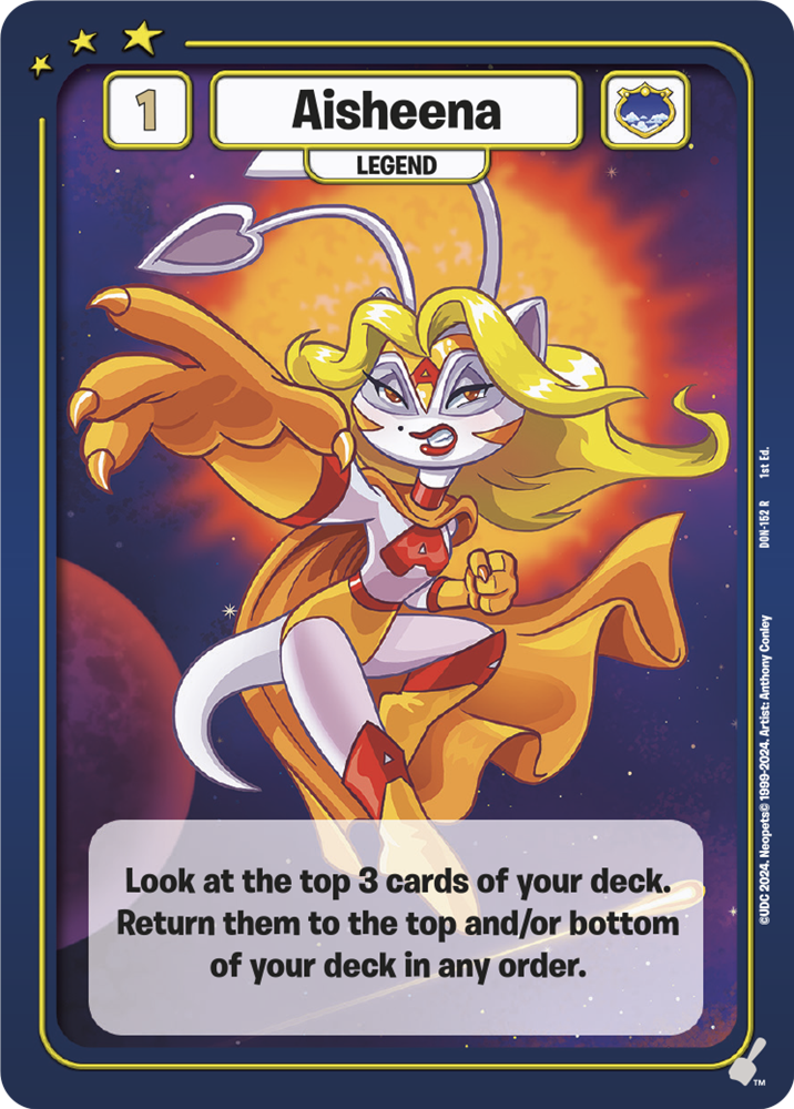 Aisheena, DON-152 R from Defenders of Neopia