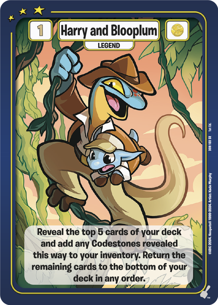 Harry and Blooplum, DON-169 SR