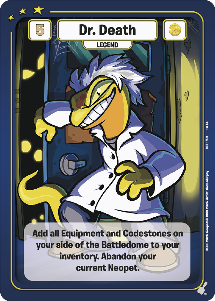 Dr. Death, DON-178 R