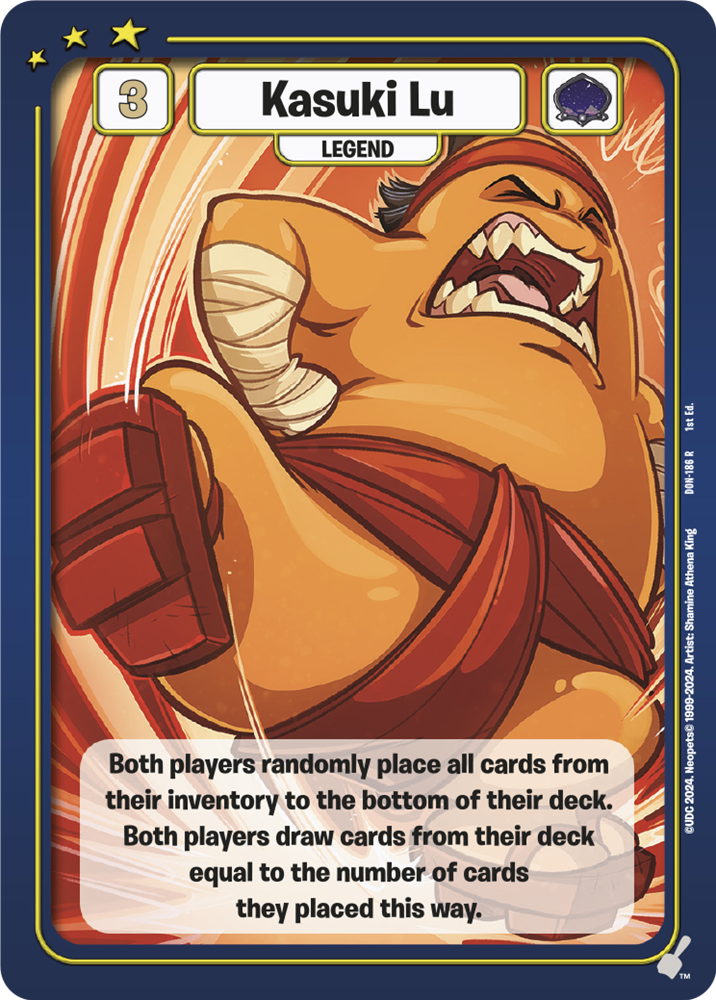 Kasuki Lu, DON-186 R from Defenders of Neopia