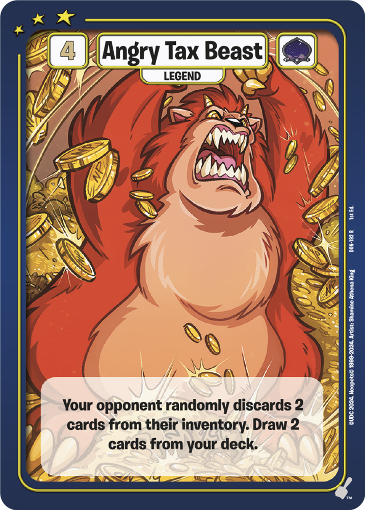 Angry Tax Beast, DON-192 R