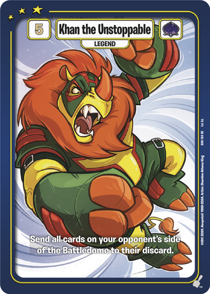 Khan the Unstoppable, DON-194 UR
