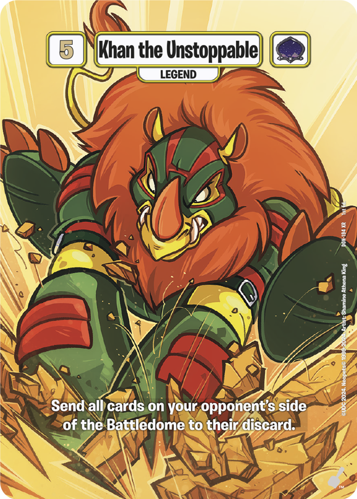 Khan the Unstoppable, DON-194 XR