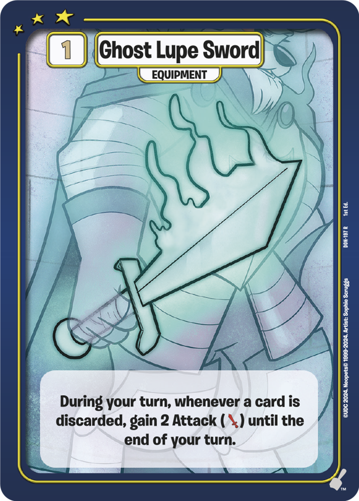 Ghost Lupe Sword, DON-197 R