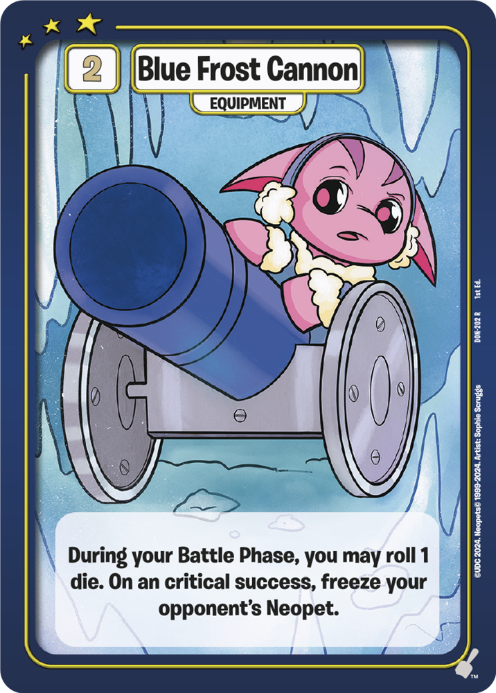 Blue Frost Cannon, DON-202 R