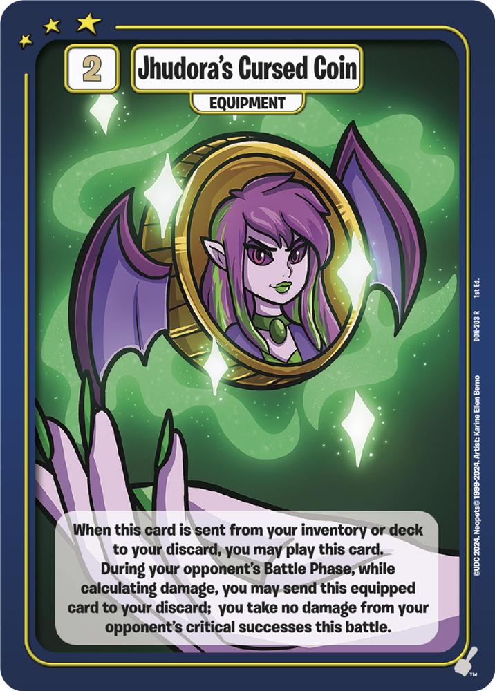 Jhudora's Cursed Coin, DON-203 R