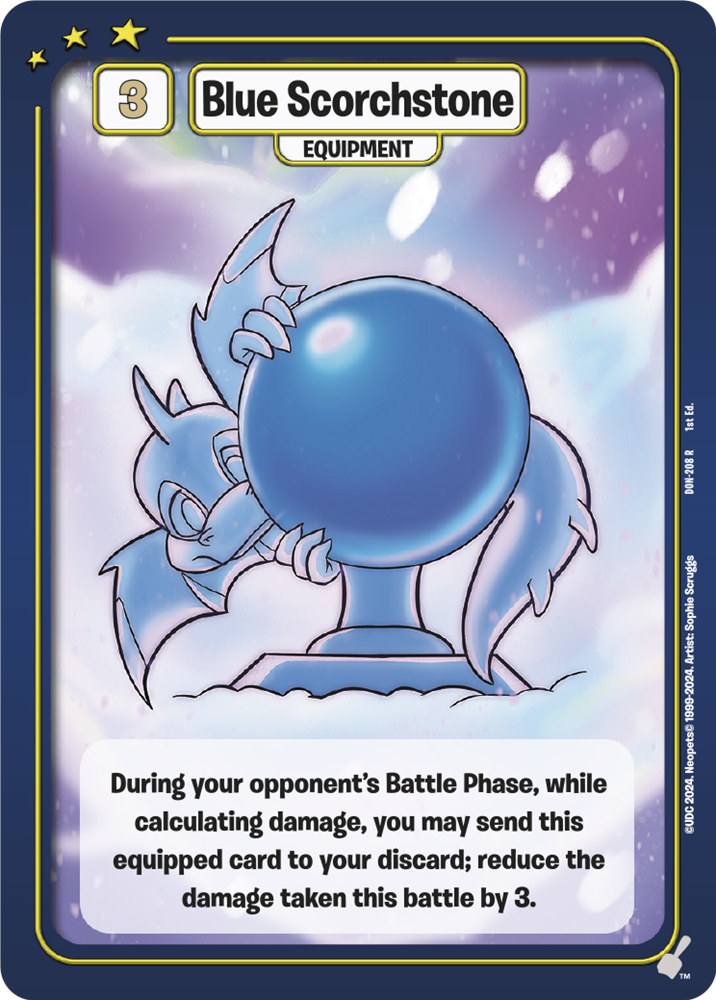 Blue Scorchstone, DON-208 R