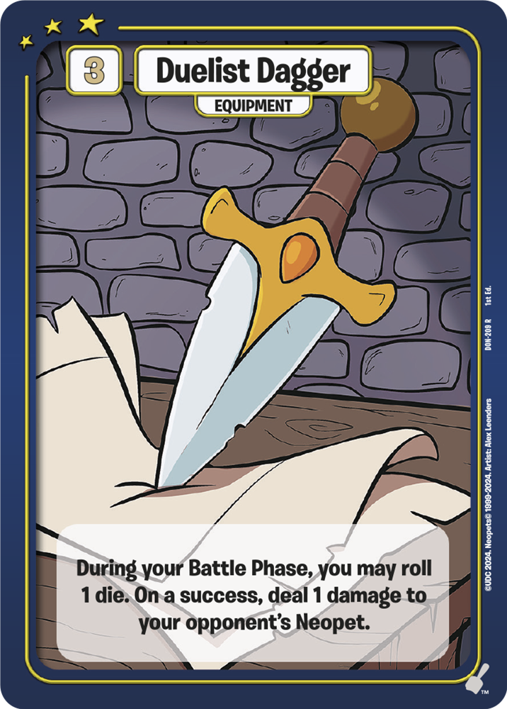 Duelist Dagger, DON-209 R