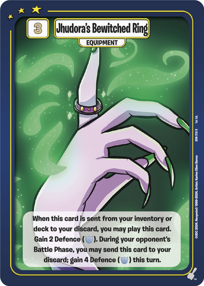 Jhudora's Bewitched Ring, DON-210 R