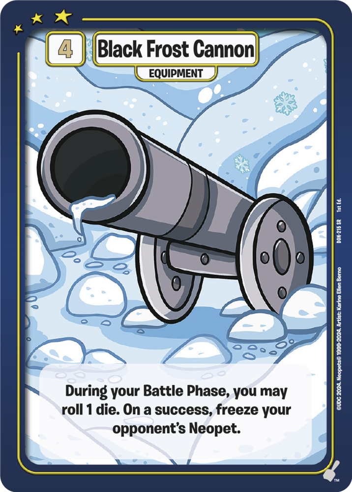 Black Frost Cannon, DON-215 SR