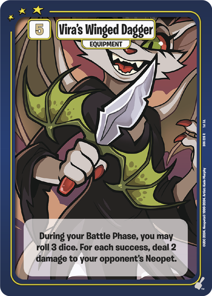 Vira's Winged Dagger, DON-226 R