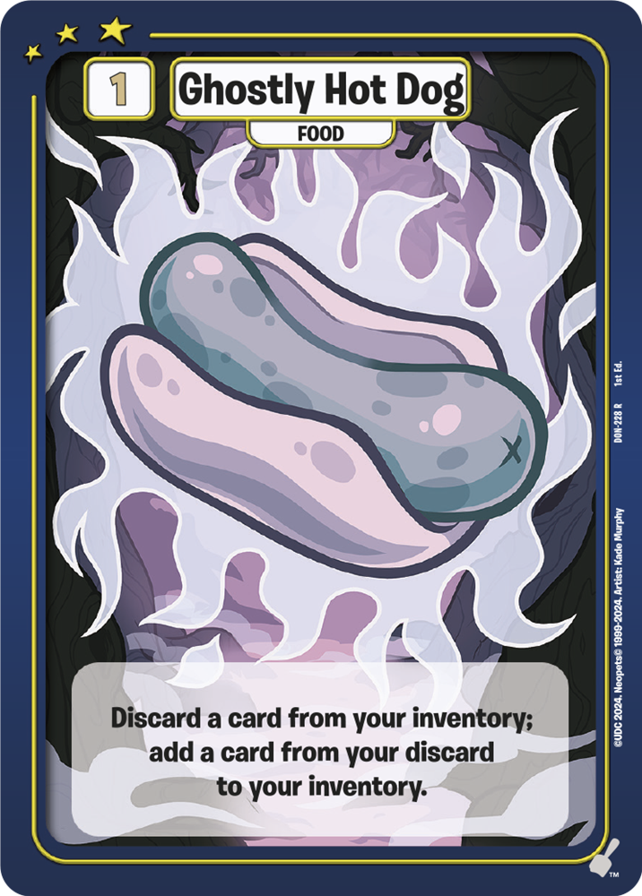 Ghostly Hot Dog, DON-228 R