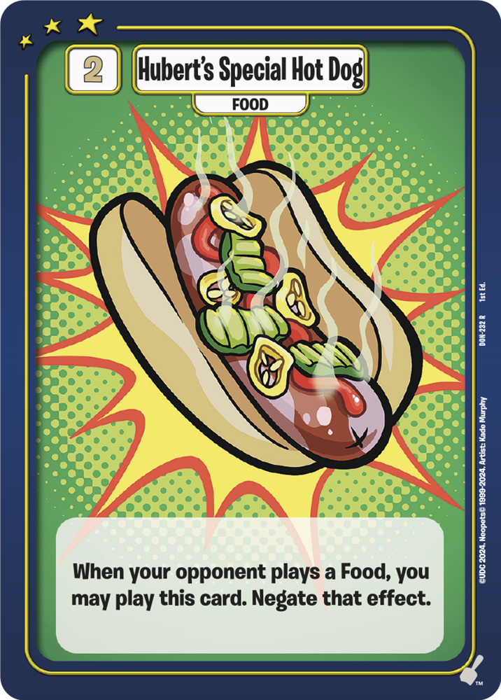 Hubert's Special Hot Dog, DON-232 R
