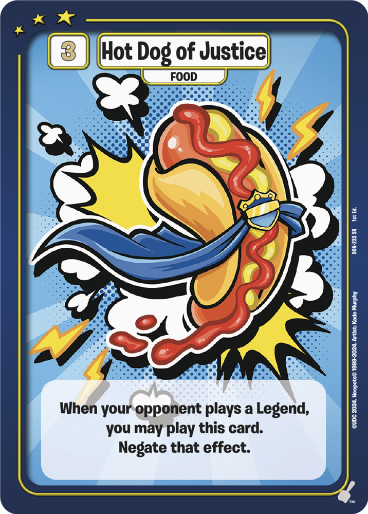 Hot Dog of Justice, DON-233 SR