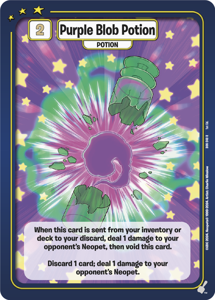 Purple Blob Potion, DON-240 R