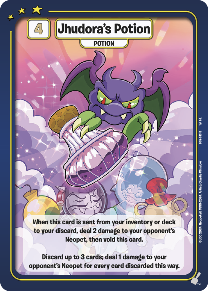Jhudora's Potion, DON-243 R