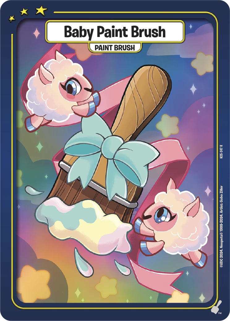 Baby Paint Brush, N25-247 R