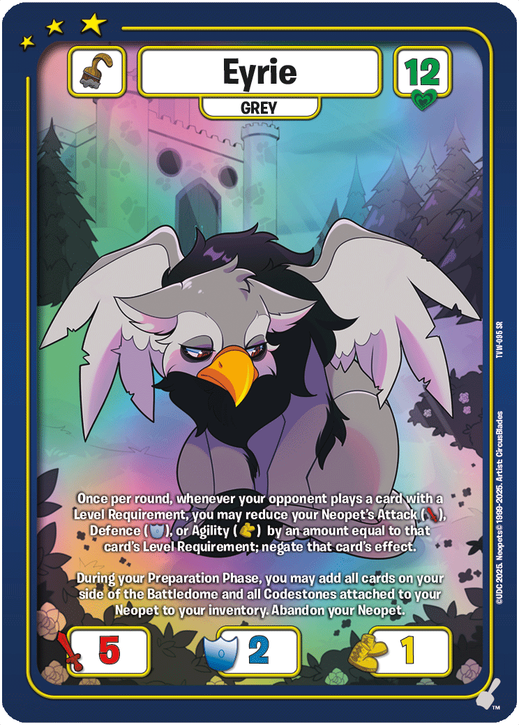 Eyrie, TVW-095 SR