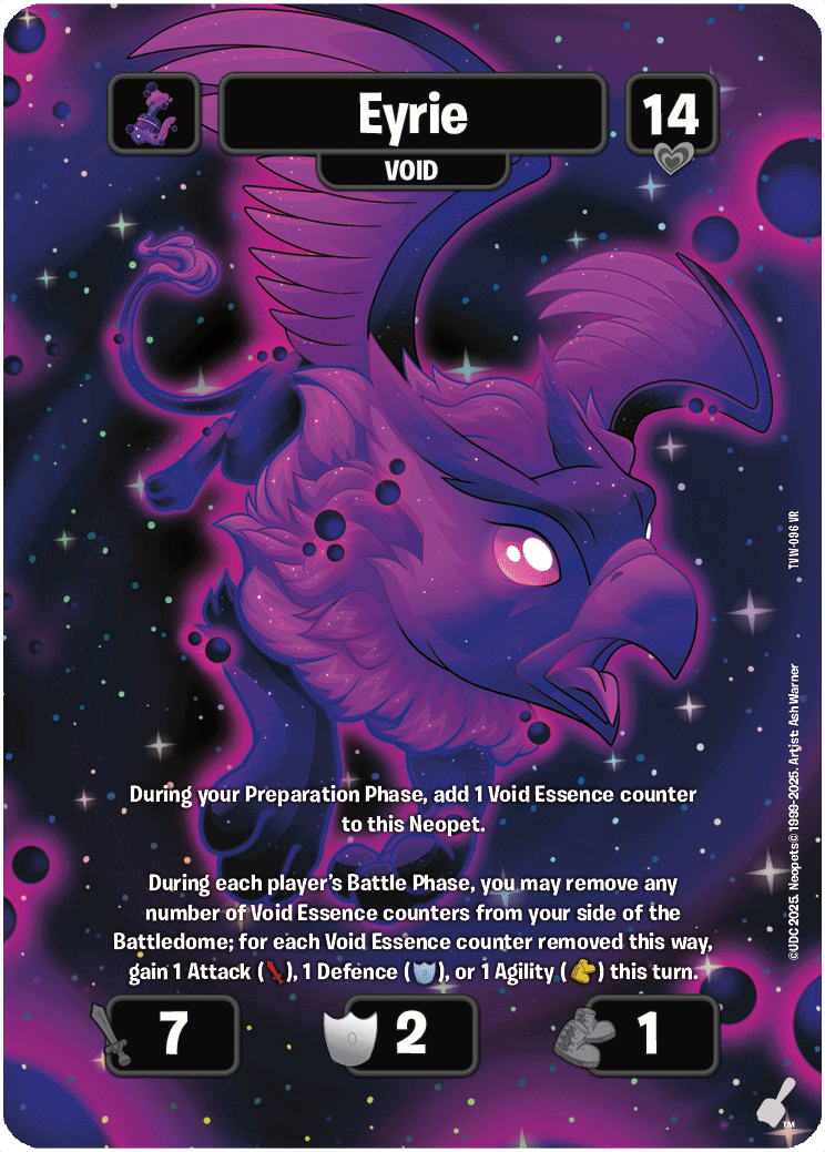 Eyrie, TVW-096 VR