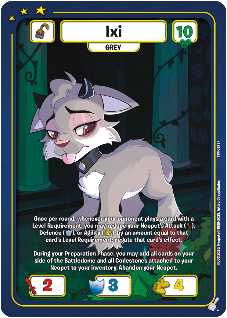 Ixi, TVW-099 SR
