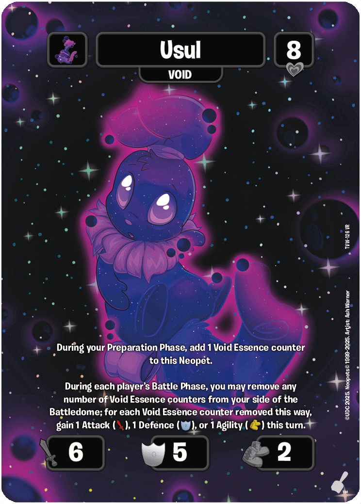 Usul, TVW-126 VR