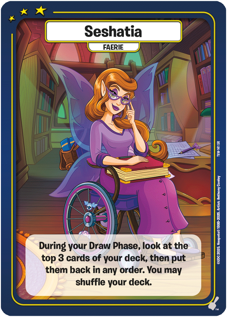 Seshatia, TVW-141 SR