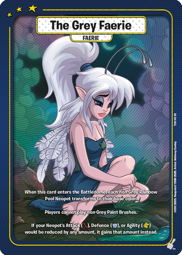 The Grey Faerie, TVW-142 UR