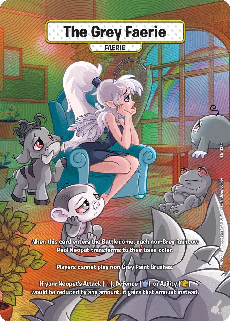 The Grey Faerie, TVW-142 XR
