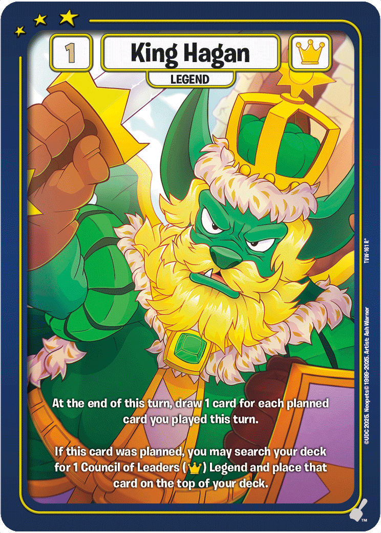 King Hagan, TVW-161 R*