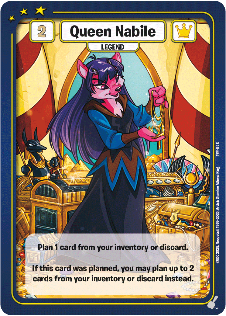 Queen Nabile, TVW-165 R