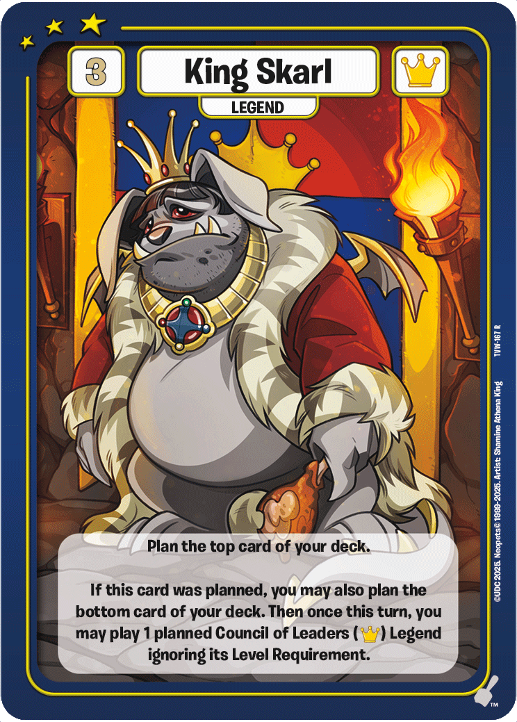 King Skarl, TVW-167 R