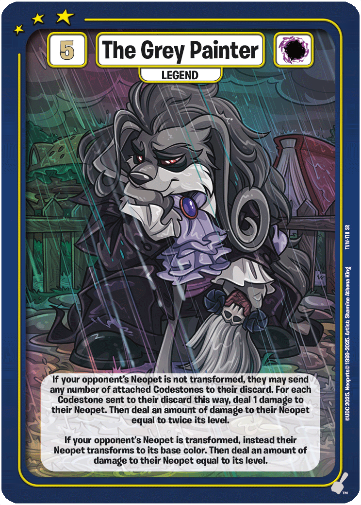 The Grey Painter, TVW-178 SR