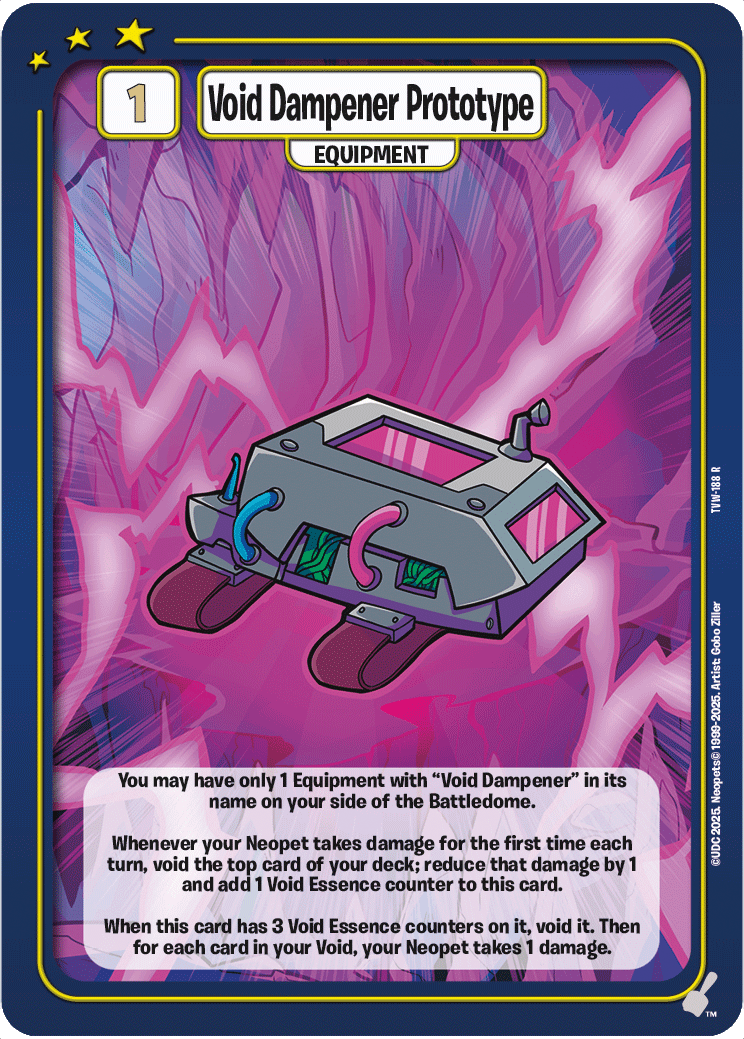 Void Dampener Prototype, TVW-188 R