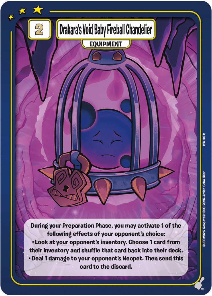 Drakara's Void Baby Fireball Chandelier, TVW-193 R