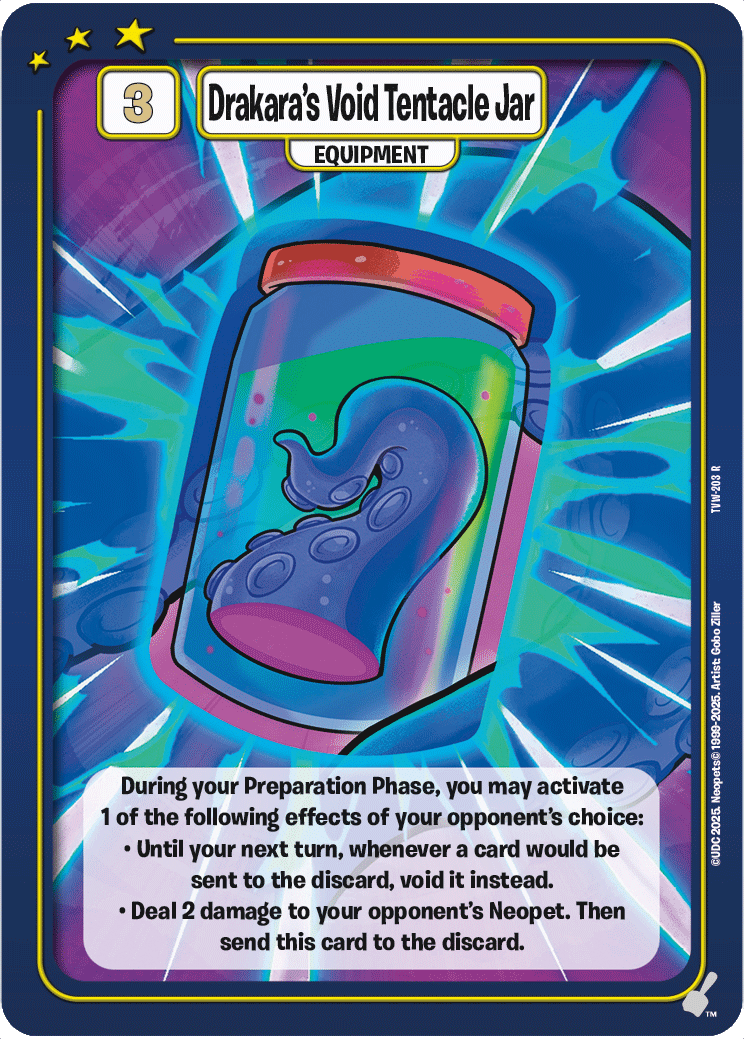 Drakara's Void Tentacle Jar, TVW-203 R