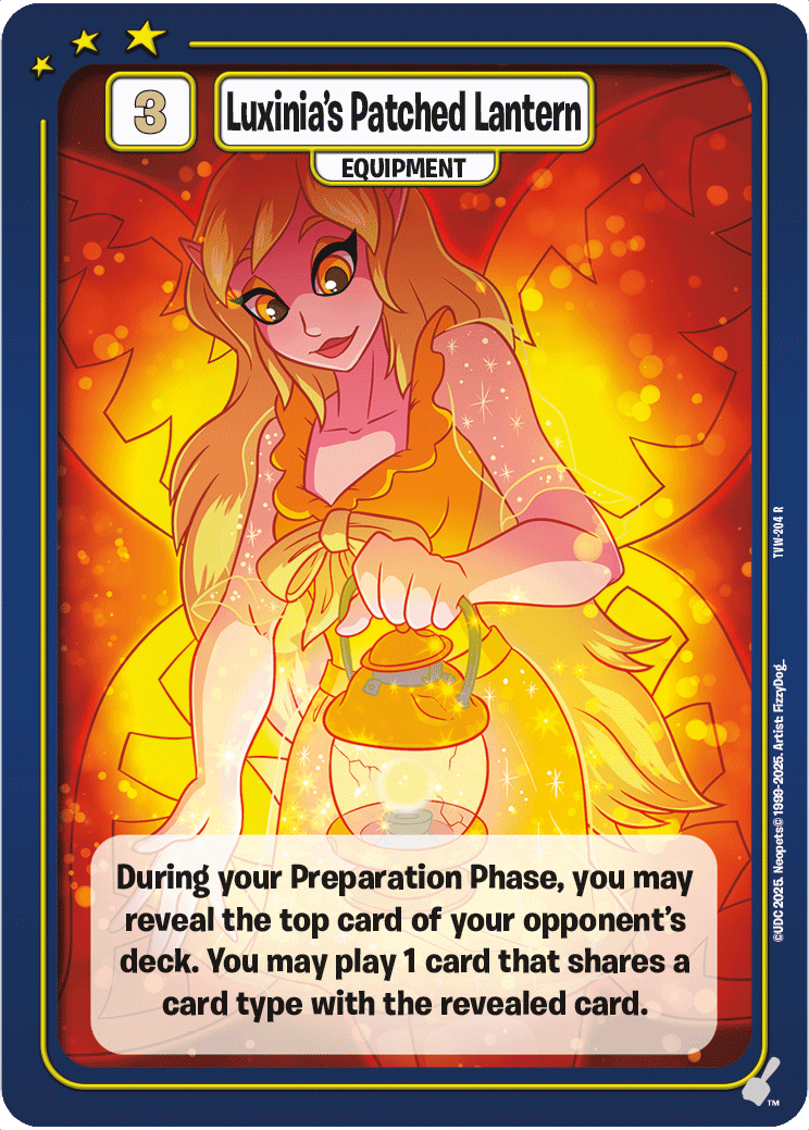 Luxinia's Patched Lantern, TVW-204 R