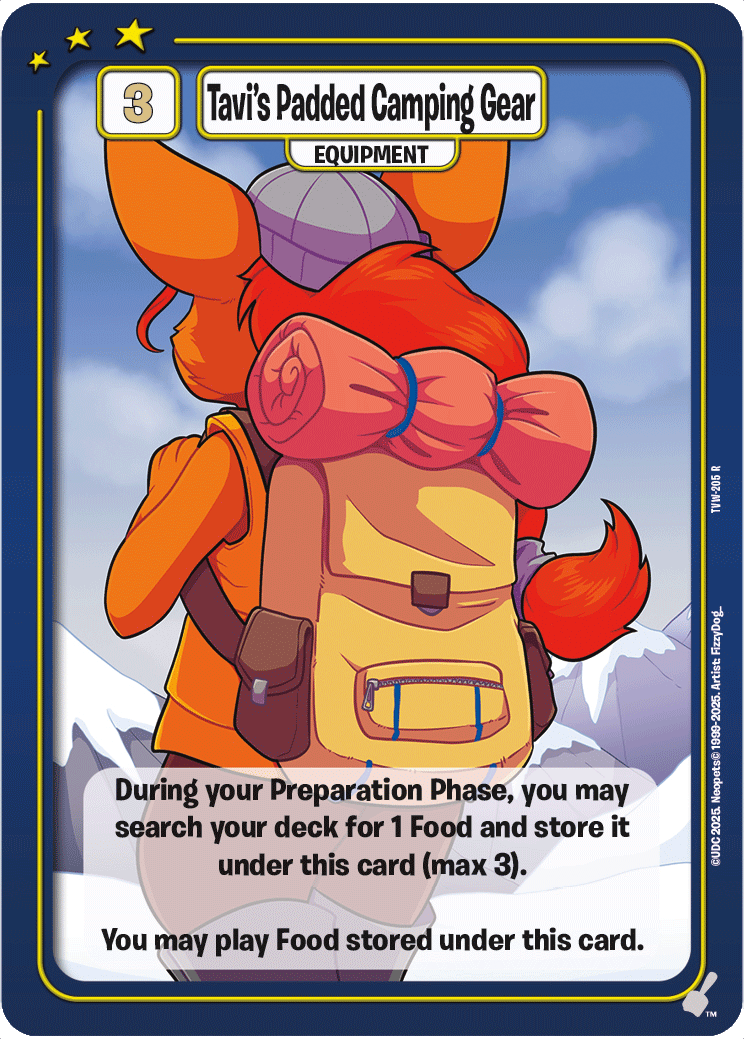Tavi's Padded Camping Gear, TVW-205 R from The Void Within