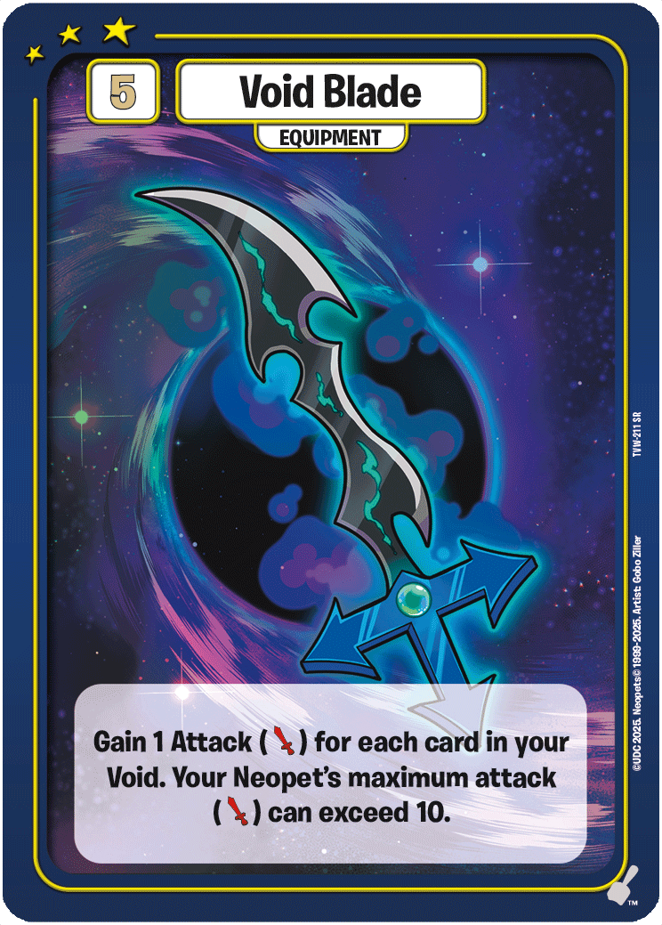 Void Blade, TVW-211 SR