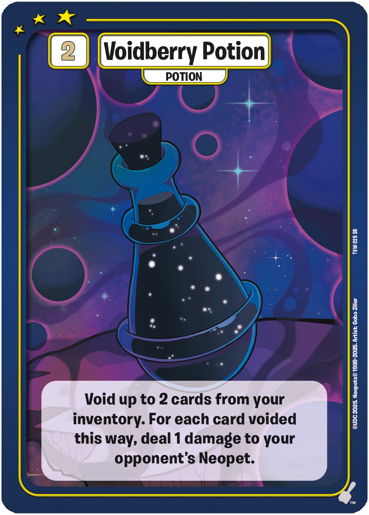 Voidberry Potion, TVW-225 SR