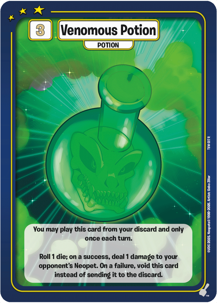 Venomous Potion, TVW-227 R