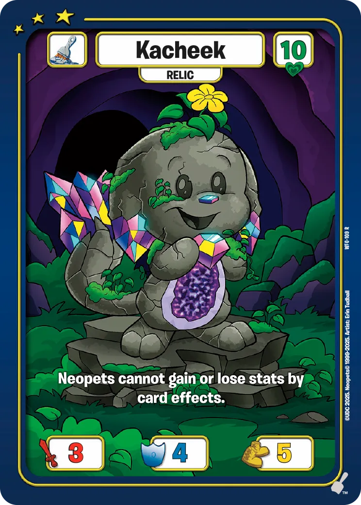 Kacheek, WFO-109 R