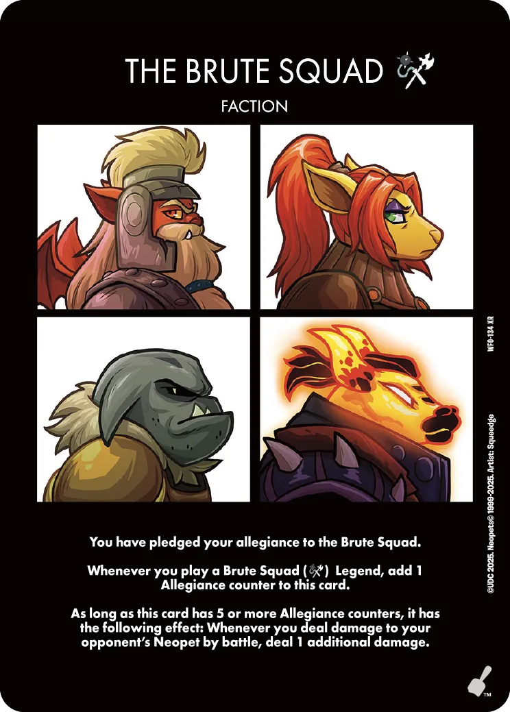 The Brute Squad, WFO-134 XR