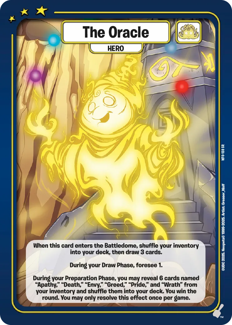 The Oracle, WFO-139 SR