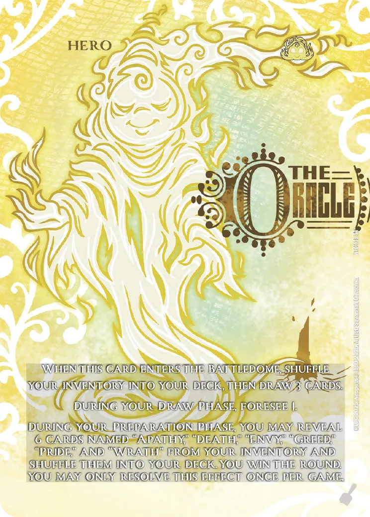 The Oracle, WFO-139 SR*