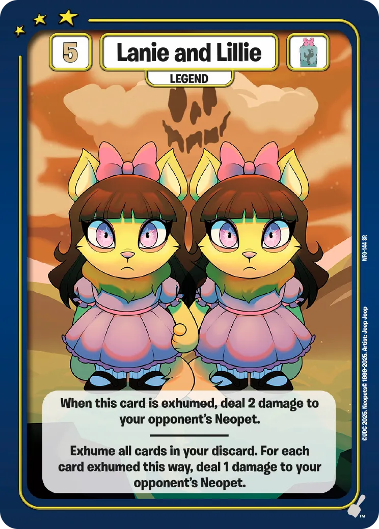 Lanie and Lillie, WFO-144 SR