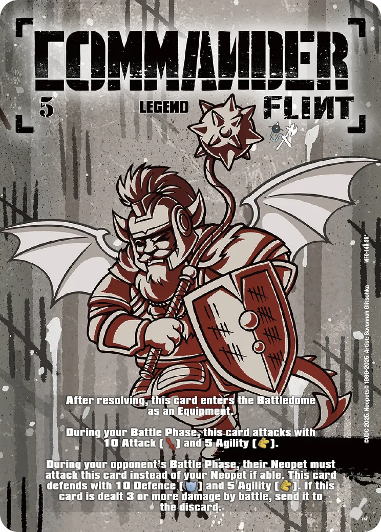 Commander Flint, WFO-149 SR*