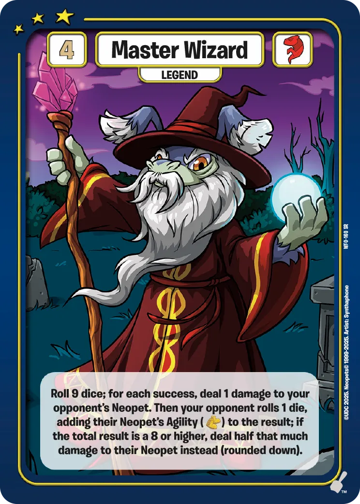 Master Wizard, WFO-160 SR from War for the Obelisk