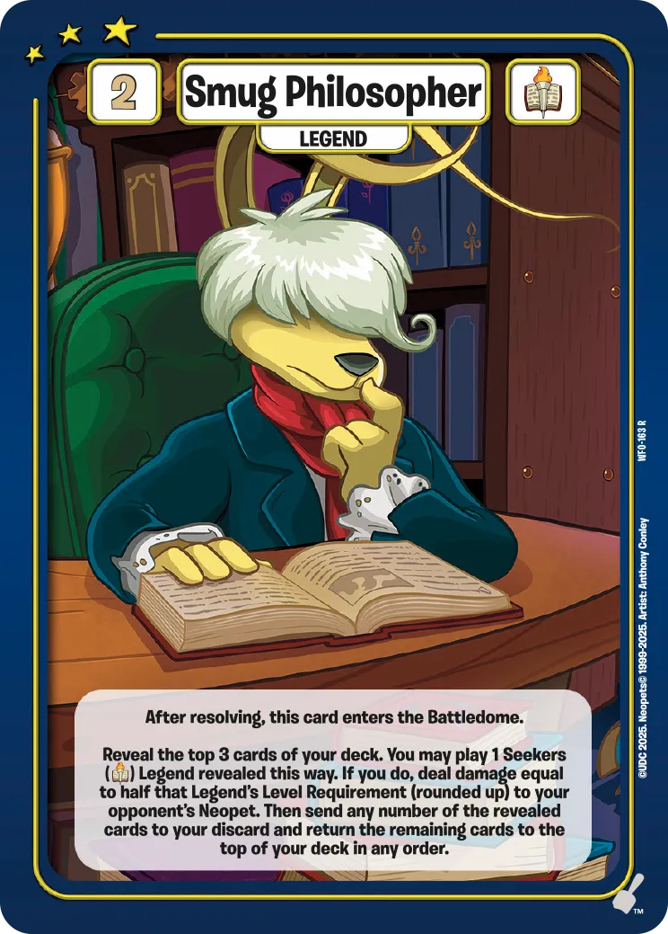 Smug Philosopher, WFO-163 R