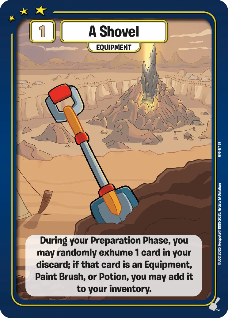 A Shovel, WFO-177 SR