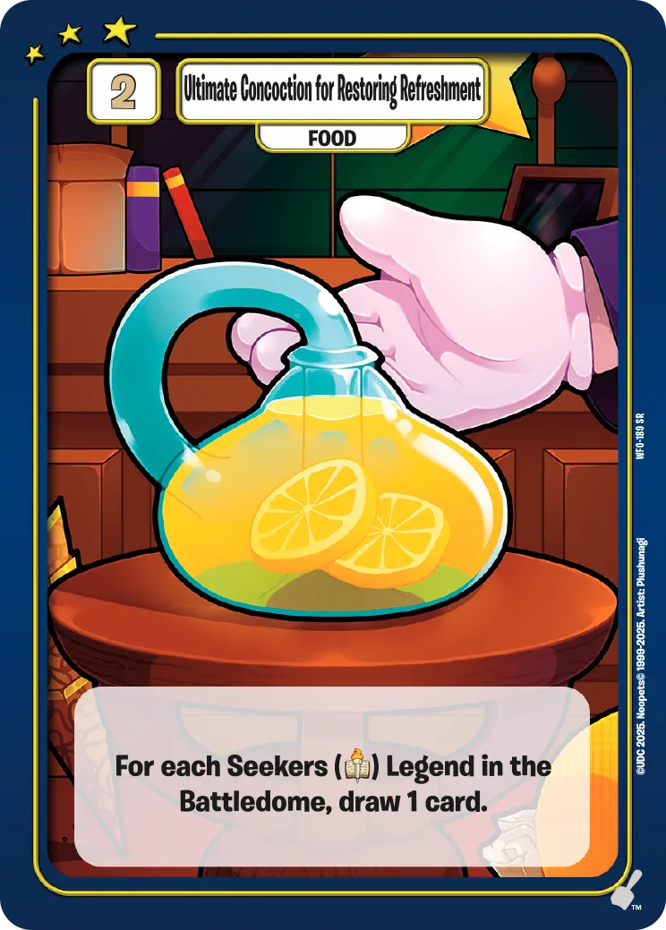 Ultimate Concoction for Restoring Refreshment, WFO-189 SR